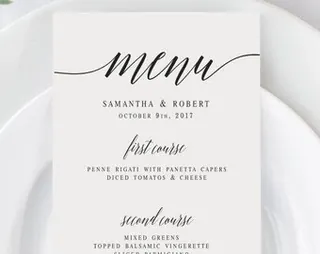 Menus